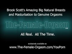 Horny Babe with Big Natural Breasts Masturbates to Orgasm Thumb